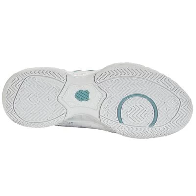 K-Swiss Womens Bigshot Light 4 Tennis Shoes - White/Nile Blue 5 K-Swiss Womens Bigshot Light 4 Tennis Shoes - White/Nile Blue - Image 3