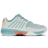 K-Swiss Womens Express Light 3 Tennis Shoes - White/Nile Blue -Ball Game Paradise 98562143 A