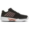 K-Swiss Womens Express Light 3 HB Court Tennis Shoes - Black/Rose Gold -Ball Game Paradise 98563049 A