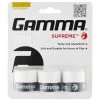 Gamma Supreme Overgrips (Pack Of 3) - White -Ball Game Paradise AGSO 10 A