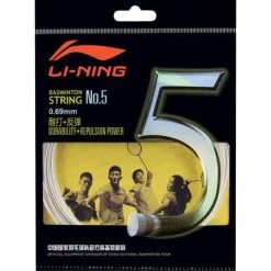 Li-Ning No.5 Badminton String Set - White