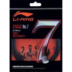 Li-Ning No.7 Badminton String Set - Black