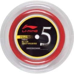 Li-Ning No.5 200m Badminton String Reel - Red