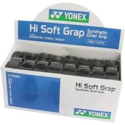 Yonex Hi Soft Grap Grips (Pack Of 24) - Black