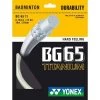 Yonex BG65Ti Badminton String Set - White -Ball Game Paradise BG65TI WSET bg65 ti set white 2