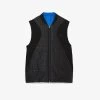 Lacoste Mens Sport Padded And Reversible Vest Jacket - Black/Blue -Ball Game Paradise BH9266 985 A