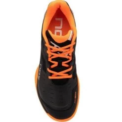 NOX Mens AT10 Padel Shoes - Black/Orange -Ball Game Paradise CALAT10NENA E
