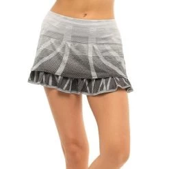Lucky In Love Womens Pleat Me Right Skirt - Grey