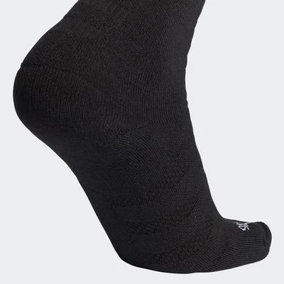 Adidas Alphaskin Maximum Cushioning Crew Socks (1 Pair) - Black 6 Adidas Alphaskin Maximum Cushioning Crew Socks (1 Pair) - Black - Image 4