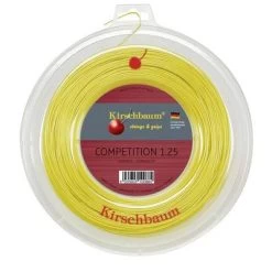 Kirschbaum Competition (1.30mm) 200m Tennis String Reel - Yellow