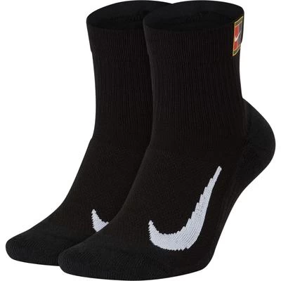 Nike Court Crew Socks (2 Pairs) - Black 3 Nike Court Crew Socks (2 Pairs) - Black