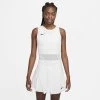 Nike Womens Dri-FIT ADV Slam Tennis Tank - White -Ball Game Paradise CV2796 100 A