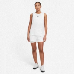 Nike Womens Advantage Tennis Tank - White -Ball Game Paradise CV4761 100 D