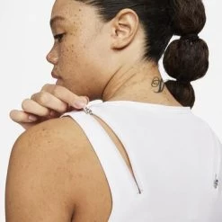 Nike Womens Slam Tennis Tank - White -Ball Game Paradise DA4699 100 D