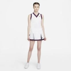 Nike Womens Slam Tennis Skirt - White -Ball Game Paradise DA4714 100 G