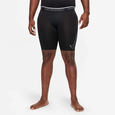 Nike Mens Pro Dri-FIT Long Shorts - Black