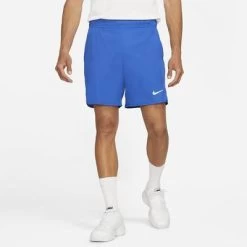 Nike Mens Dri-FIT Victory 7 Inch Tennis Shorts - Royal Blue