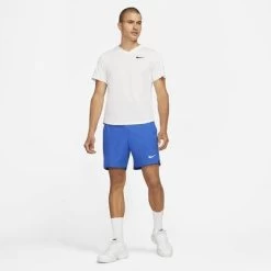 Nike Mens Dri-FIT Victory 7 Inch Tennis Shorts - Royal Blue -Ball Game Paradise DD8329 540 G