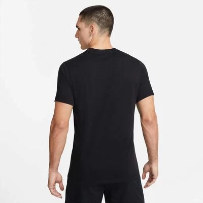 Nike Mens Dri-FIT Swoosh T-Shirt- Black 4 Nike Mens Dri-FIT Swoosh T-Shirt- Black - Image 2