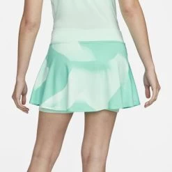 Nike Womens Printed Tennis Skirt - Mint Foam -Ball Game Paradise DD8829 379 C