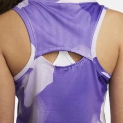 Nike Womens Printed Tennis Tank - Purple -Ball Game Paradise DD8847 530 D