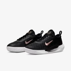 Nike Womens Zoom NXT Tennis Shoes - Black/Metallic Red Bronze -Ball Game Paradise DH0222 091 E