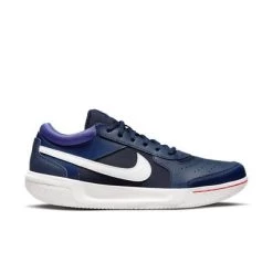 Nike Mens Zoom Lite 3 Clay Tennis Shoes - Midnight Navy/White