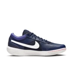 Nike Mens Zoom Lite 3 Clay Tennis Shoes - Midnight Navy/White -Ball Game Paradise DH3233 400 C