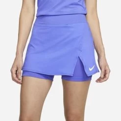 Nike Womens Dri-FIT Victory Tennis Skirt - Purple