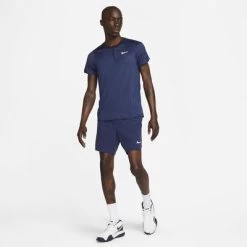 Nike Mens Dri-FIT Advantage Slam 7 Inch Tennis Shorts - Midnight Navy -Ball Game Paradise DN1825 410 G