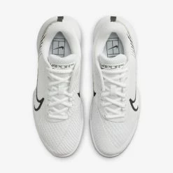 Nike Womens Court Air Zoom Vapor Tennis Shoes - White/Black -Ball Game Paradise DR6192 101 D