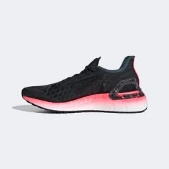 Adidas Womens Ultra Boost PB Running Shoes - Core Black/Signal Pink -Ball Game Paradise EH1216 F