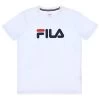 Fila Kids Logo T-Shirt - White 2 Fila Kids Logo T-Shirt - White -Ball Game Paradise FJL131020 001 A
