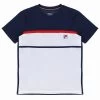 Fila Kids Heritage Steve T-Shirt - Peacoat/White