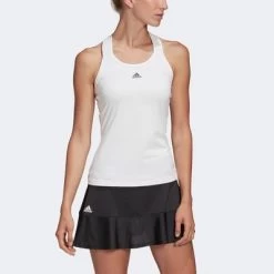Adidas Womens Gameset Y-Tank Top - White