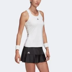 Adidas Womens Gameset Y-Tank Top - White -Ball Game Paradise FK0553 D