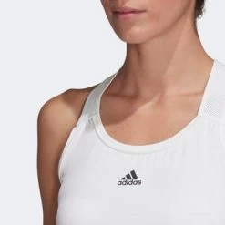 Adidas Womens Gameset Y-Tank Top - White -Ball Game Paradise FK0553 H