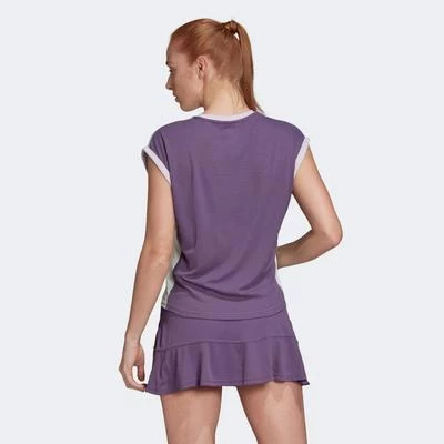 Adidas Womens Heat Ready Tee - Purple Tint 5 Adidas Womens Heat Ready Tee - Purple Tint - Image 3
