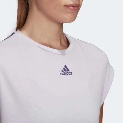 Adidas Womens Heat Ready Tee - Purple Tint 7 Adidas Womens Heat Ready Tee - Purple Tint - Image 5