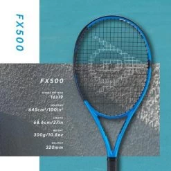 Dunlop FX 500 Tennis Racket (2023) [Frame Only] -Ball Game Paradise FX Social Specs 1080x1080 03 2