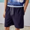 Lacoste Mens Bands Tennis Shorts - Navy 2 Lacoste Mens Bands Tennis Shorts - Navy -Ball Game Paradise GH0880 78X A