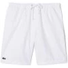 Lacoste Mens Quartier Taffeta Shorts - White -Ball Game Paradise GH353T 001 1