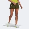 Adidas Womens Primeblue AeroKnit Match Skirt - Khaki Green -Ball Game Paradise GH7597 A
