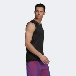 Adidas Mens Tennis Primeblue Tank - Black 8 Adidas Mens Tennis Primeblue Tank - Black -Ball Game Paradise GP7834 C