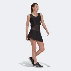 Adidas Womens Primeblue Match Tennis Skirt - Black 9 Adidas Womens Primeblue Match Tennis Skirt - Black -Ball Game Paradise GP7845 D