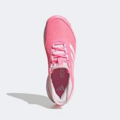 Adidas Kids Adizero Club Tennis Shoes - Beam Pink/Cloud White 11 Adidas Kids Adizero Club Tennis Shoes - Beam Pink/Cloud White -Ball Game Paradise GX1855 D