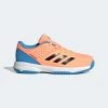 Adidas Kids Stabil Indoor Court Shoes - Beam Orange/Pulse Blue -Ball Game Paradise GX3760 A