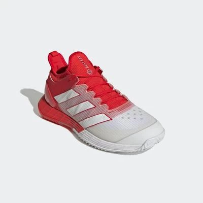 Adidas Mens Adizero Ubersonic 4 Tennis Shoes - Vivid Red / Cloud White 6 Adidas Mens Adizero Ubersonic 4 Tennis Shoes - Vivid Red / Cloud White - Image 4