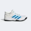 Adidas Kids Adizero Ubersonic 4 Tennis Shoes - Cloud White/Pulse Blue