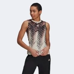 Adidas Womens Tennis Match Primeblue Tank Top - Wonder White